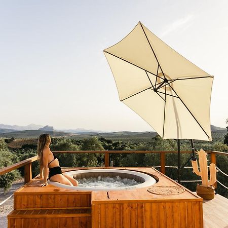 Alojamiento Rural Con Jacuzzi Privado Malaga Bagian luar foto