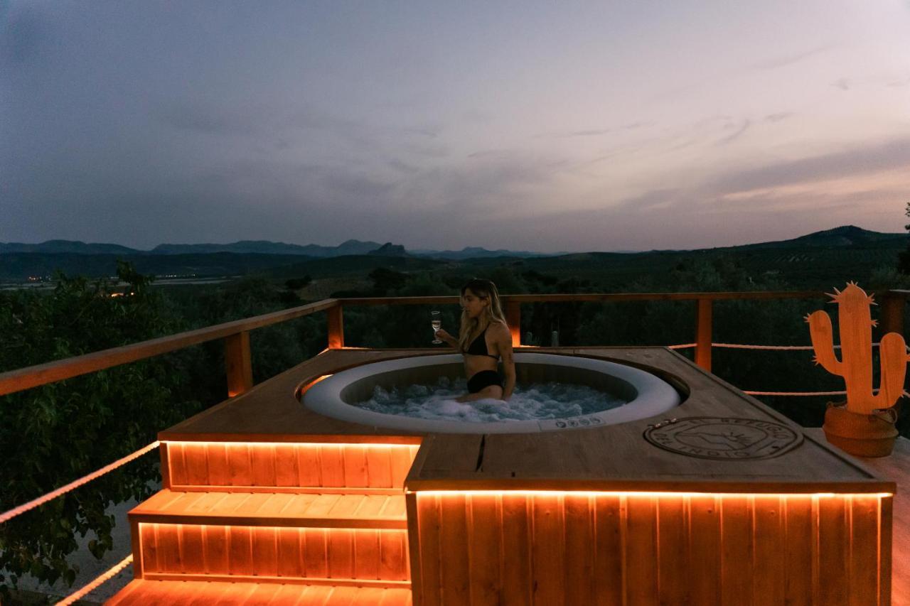 Alojamiento Rural Con Jacuzzi Privado Malaga Bagian luar foto