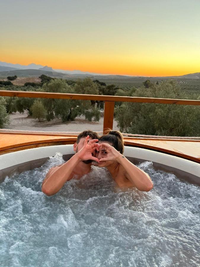 Alojamiento Rural Con Jacuzzi Privado Malaga Bagian luar foto